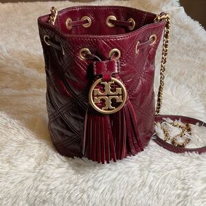 Tory Burch Fleming Mini Bucket Bag